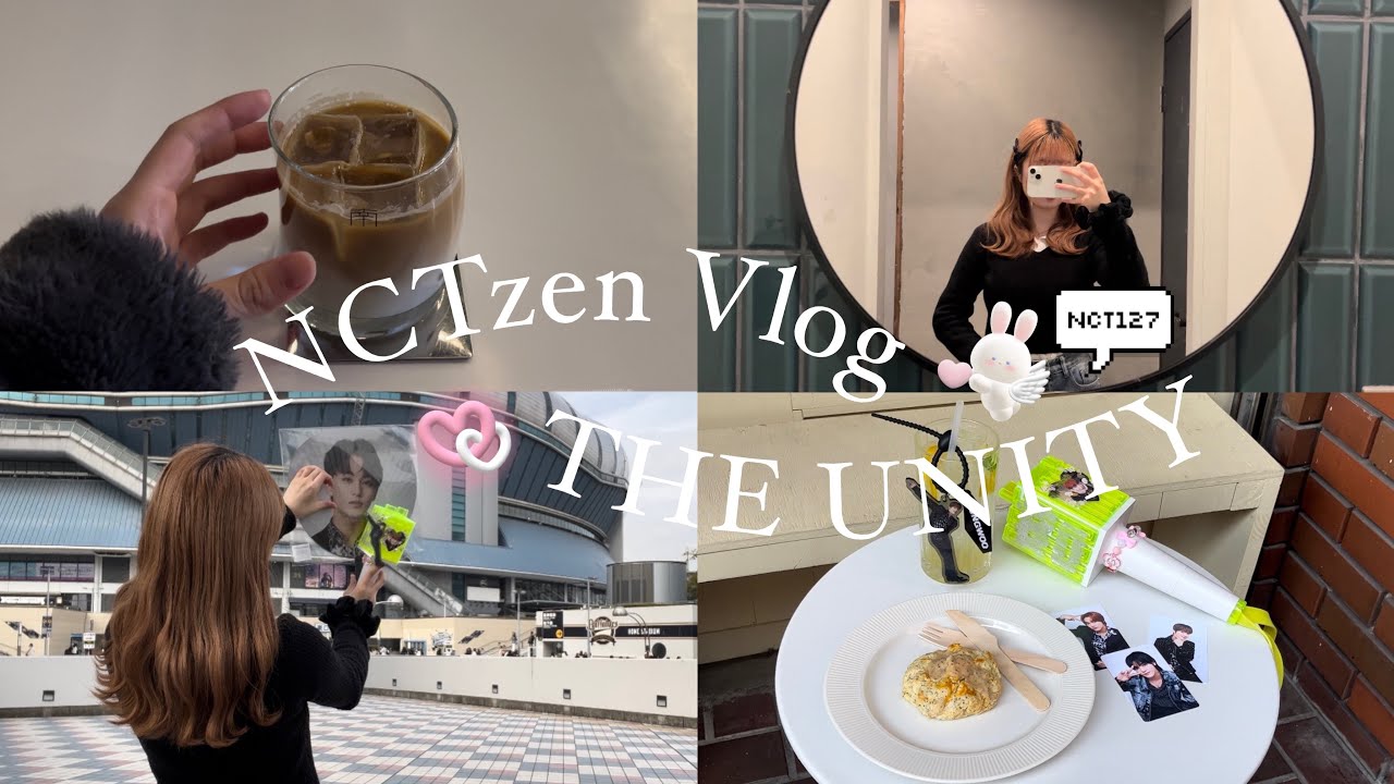 ˗ˋˏ NCTzen VLOG ˎˊ˗  大阪で念願の1人旅行と1人ライブ参戦叶えてきた🚄🍀✨｜NCT127｜THE UNITY｜NCTzenVLOG｜大阪旅行｜大阪カフェ