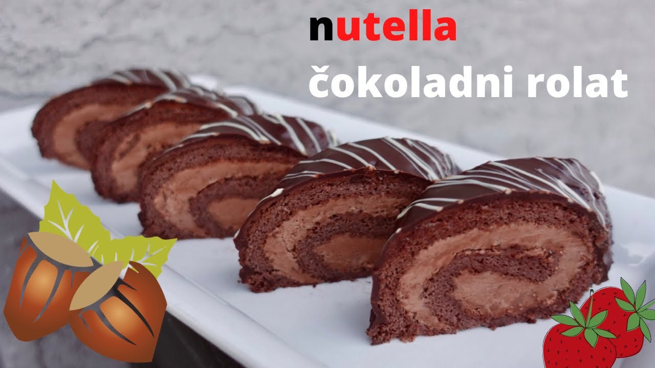 BRZI ČOKOLADNI ROLAT SA NUTELOM