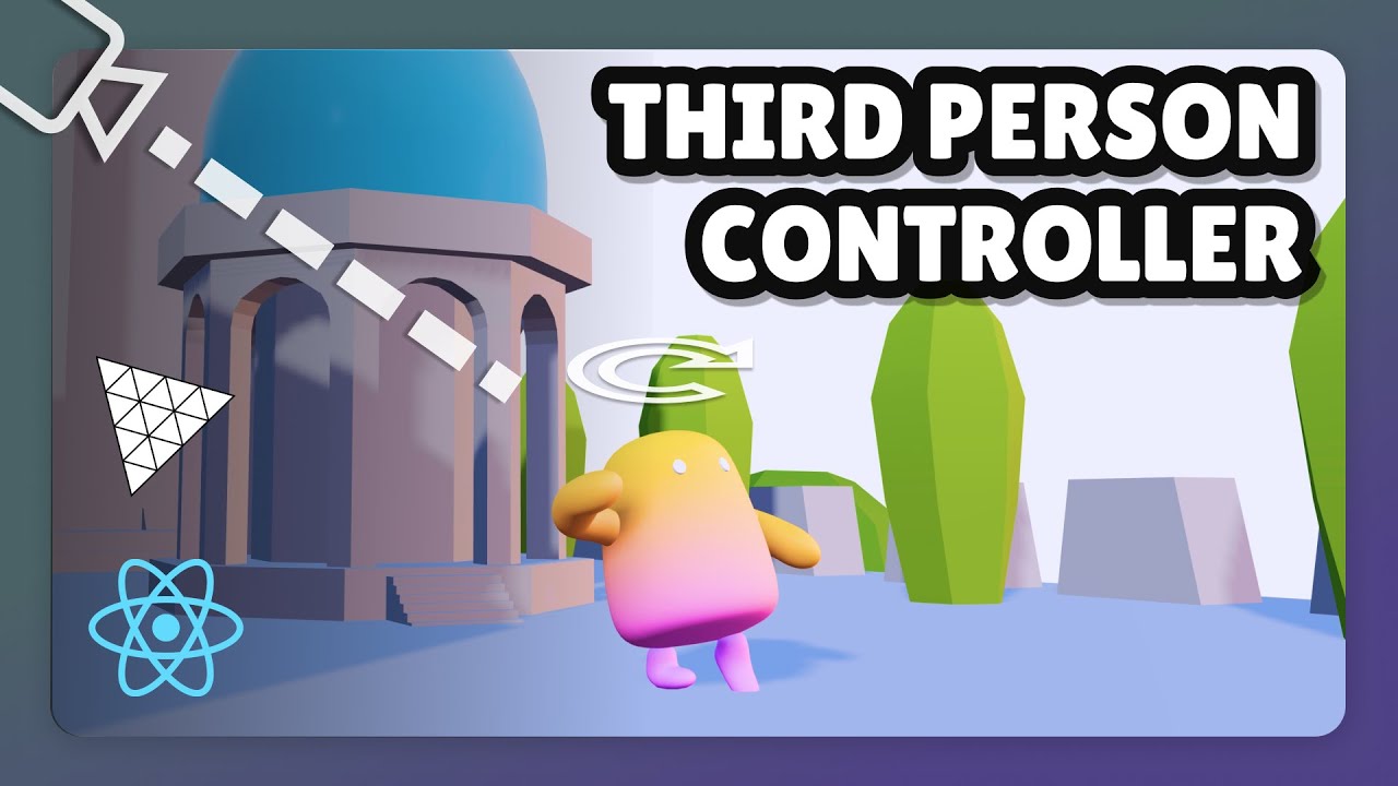 Контроллер от третьего лица (руководство по React Three Fiber)