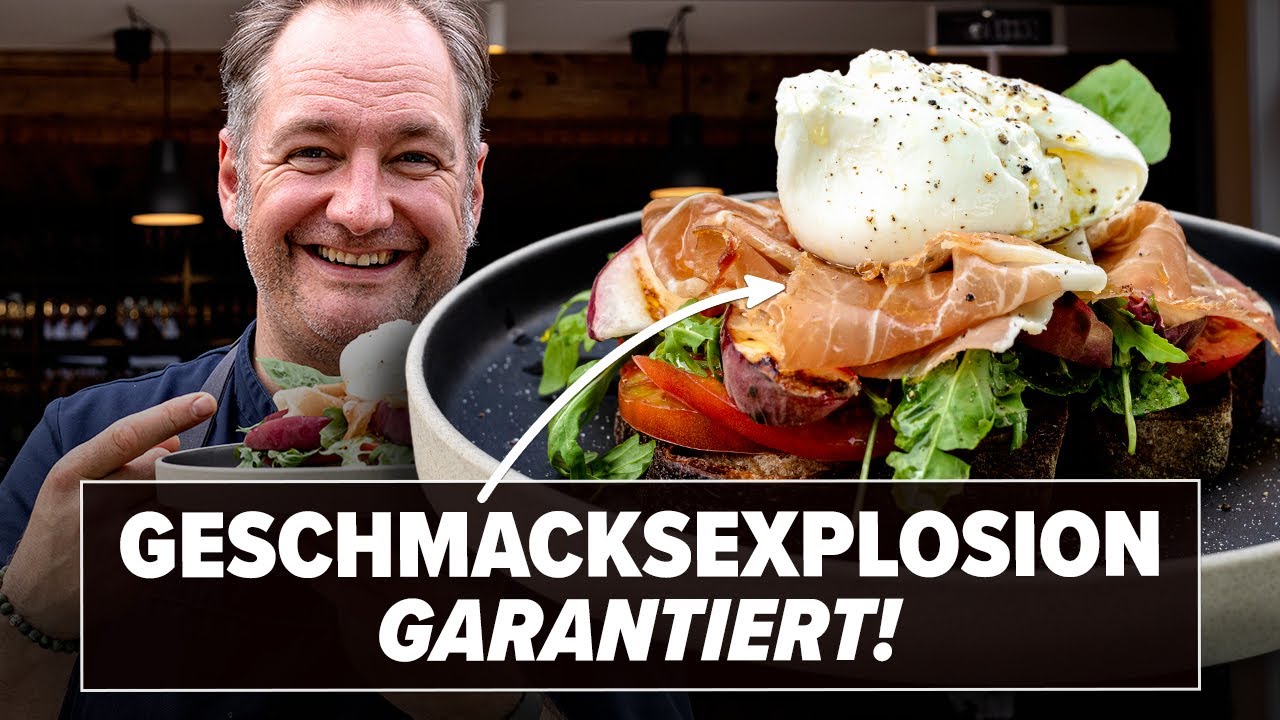 Burrata und Pfirsich: Die perfekte Kombination f&uuml;r den Sommer