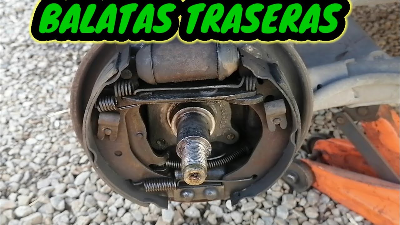 COMO CAMBIAR BALATAS TRASERAS FORD KA AIKON CURIER // COMO CAMBIAR BALATAS DE TAMBOR