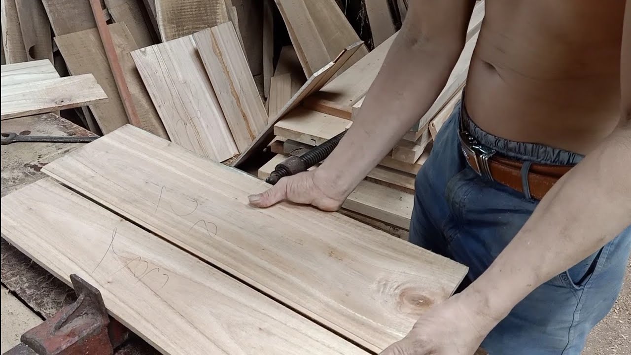 Xem thợ mộc ghép ván
