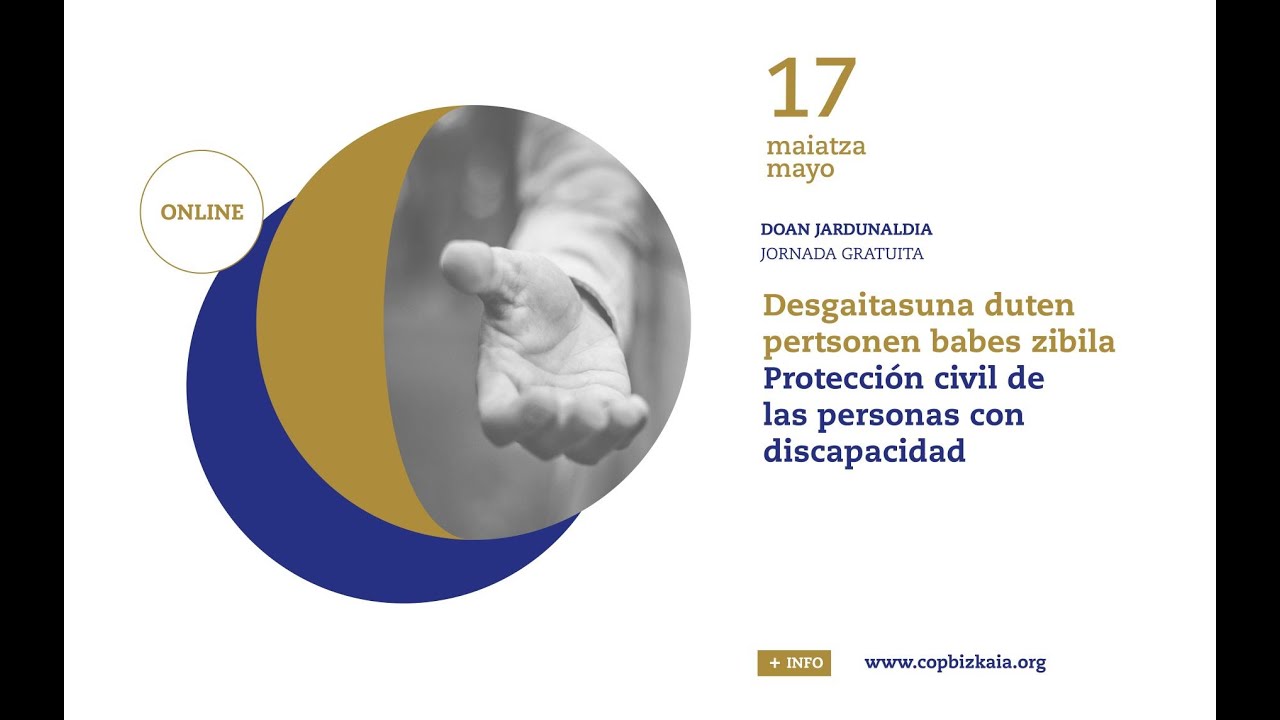 Protección civil de las personas con discapacidad.
