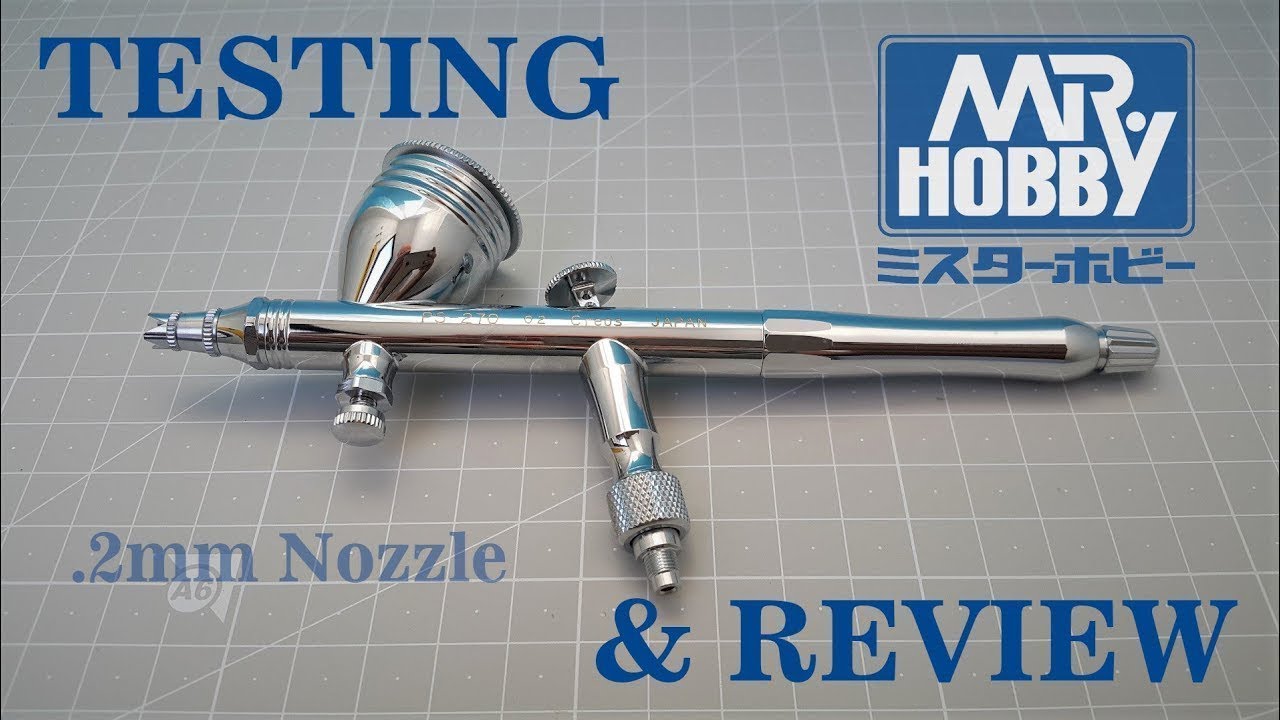 Обзор и тест аэрографа Procon Boy PS-270/Review and test of the airbrush Procon Boy PS-270