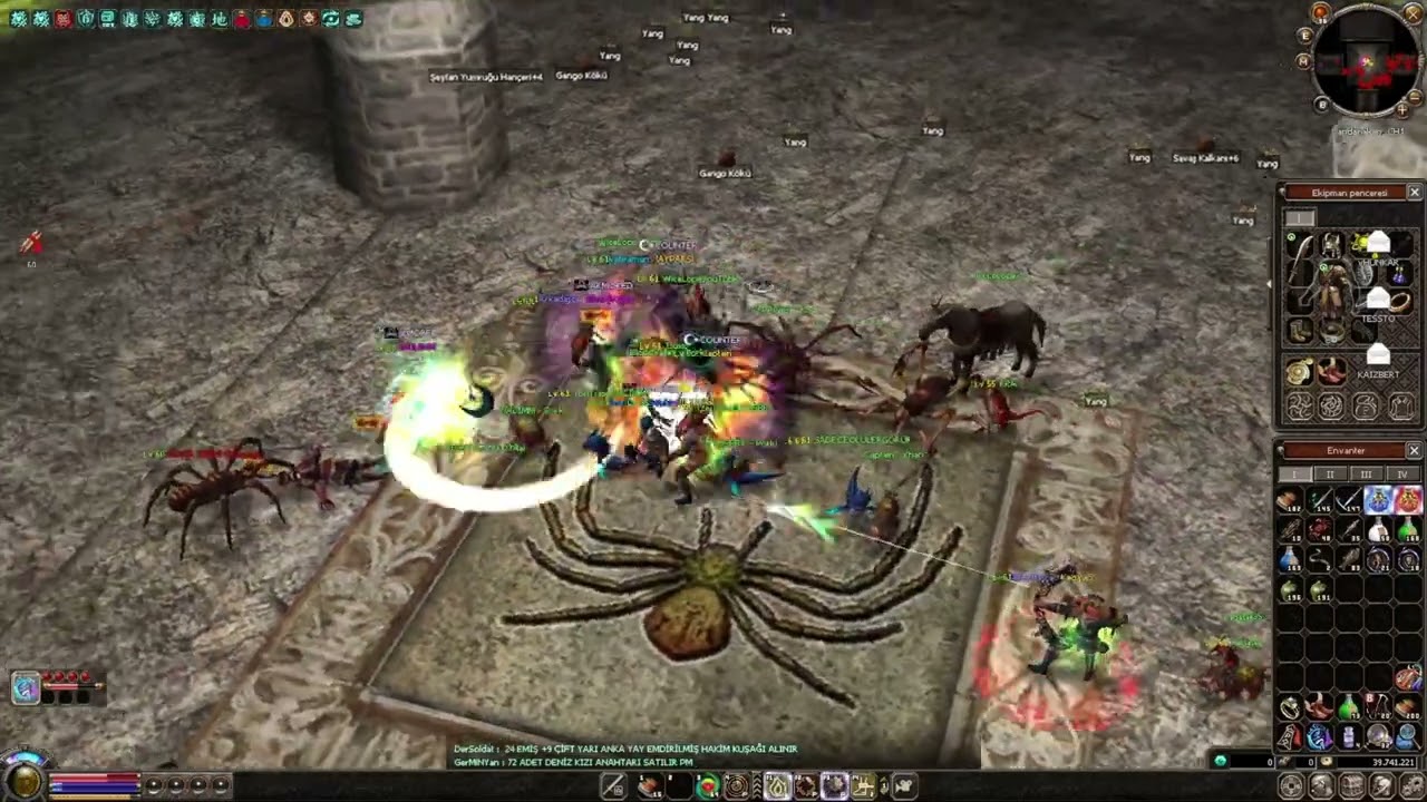 Metin2 Tr - 61Lv Kara Buyu Sura / iCaptain Tadımlık Dandanakan Savaşları :)