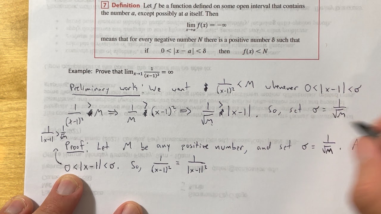 2.4 - The Precise Definition of a Limit (Part 3)