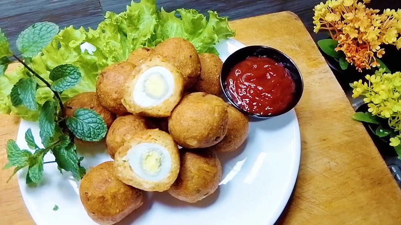 Bola Tempe Isi Telur Puyuh Renyah di Luar Lembut di Dalam | Resep Murah dan Praktis