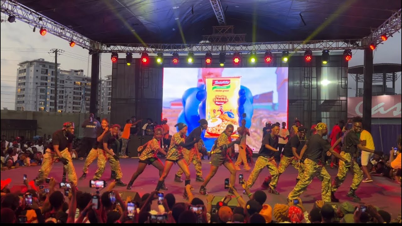 Energetic Performance from Dancegod Lloyd And Dance Grow And Live Academy  at Indomie Fest 2025