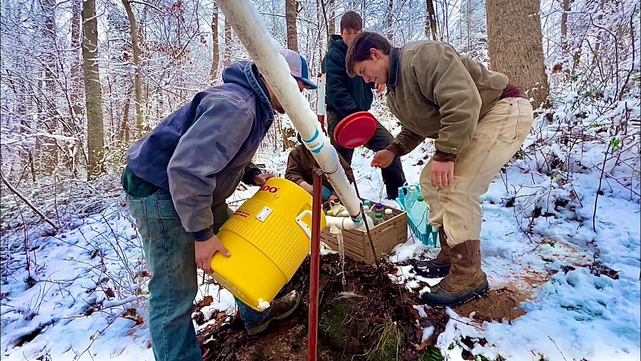 The challenges of wintertime OFF-grid water!