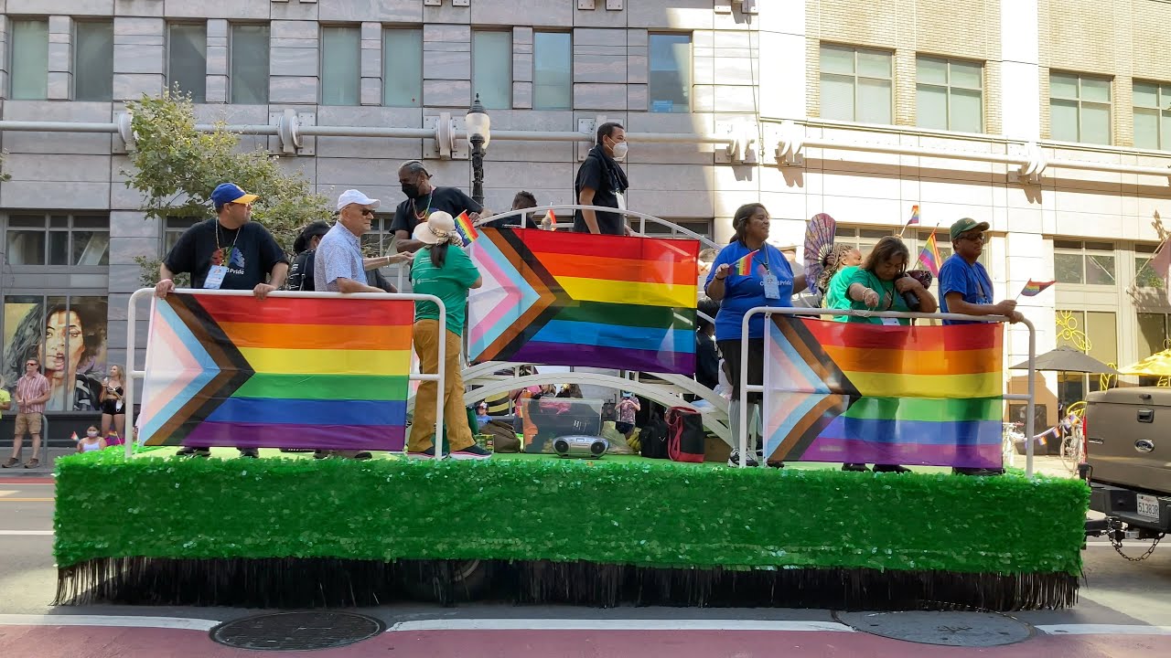 Oakland Pride Parade 2022 Broadway Oakland California