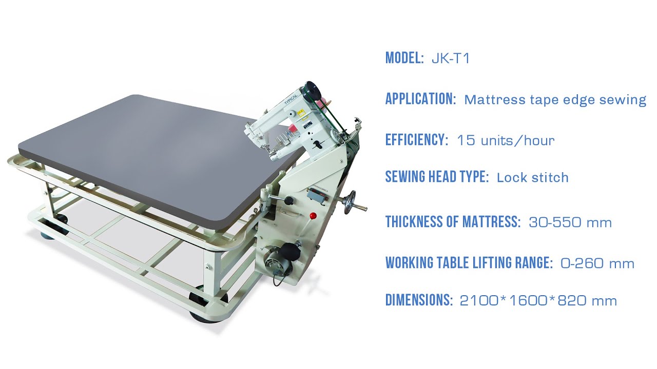Manual Mattress Tape Edge Machine: High Quality and Low Cost