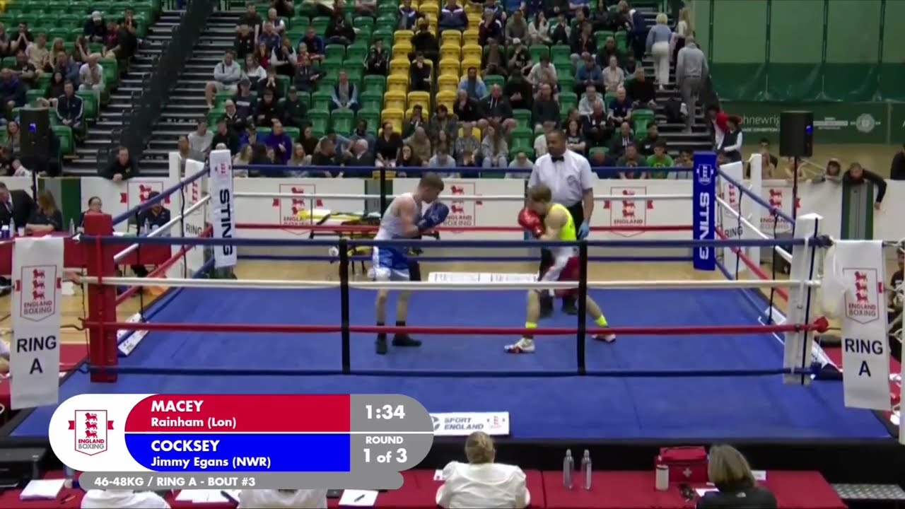 Billy Macey vs. Lewis Cocksey -- England Boxing Elite National Championships Semi-Finals [2025]