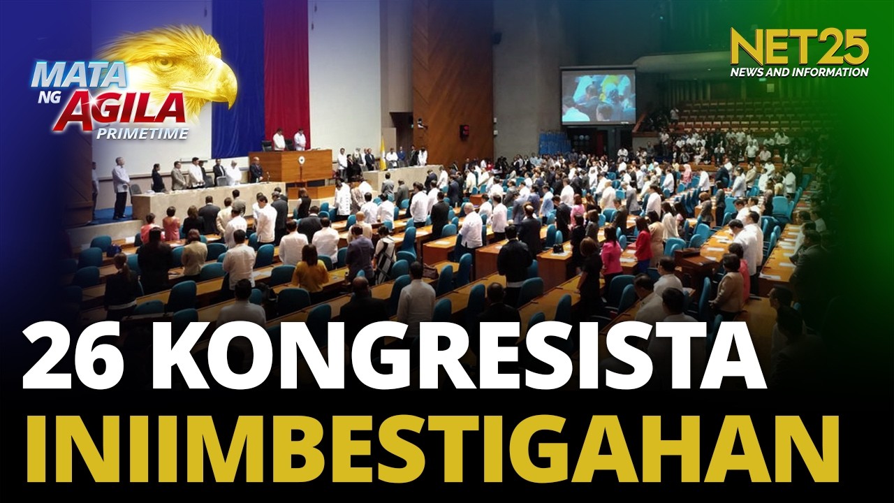 26 kongresista, iniimbestigahan sa flood control anomaly