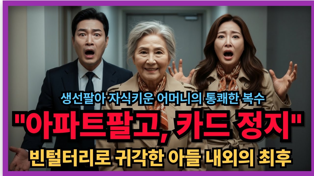 희생만 하던 어머니의 화려한 반격