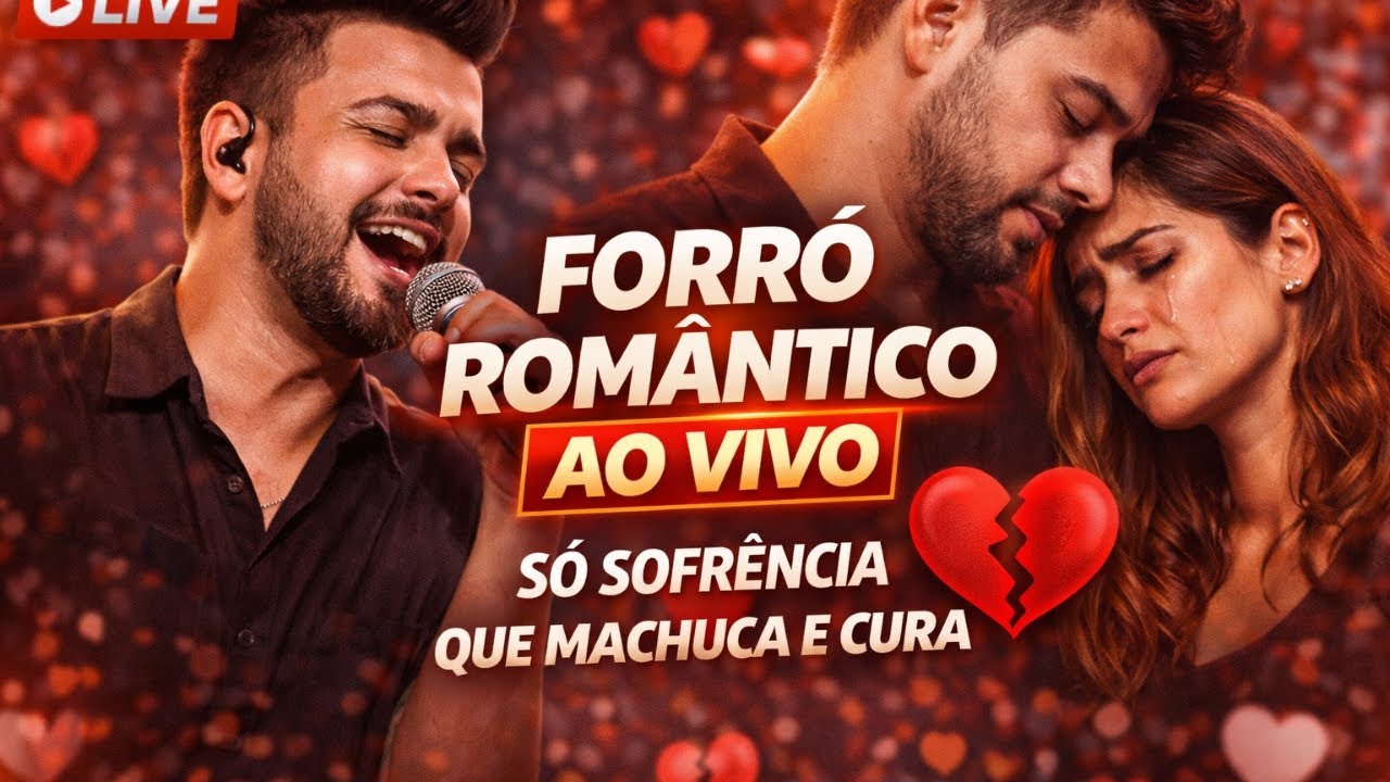 FORRÓ ROMÂNTICO AO VIVO ❤️ | Sofrência Que Toca no Coração | Rumo aos 600 Inscritos