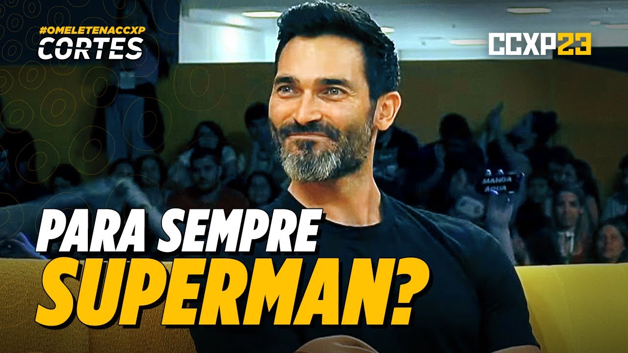 TYLER HOECHLIN DIZ COMO É ESTRELAR SUPERMAN | CCXP23