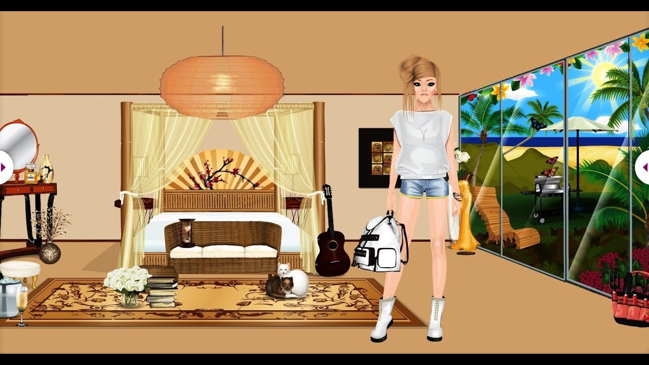 Stardoll Beach-Window Bedroom | alw1234
