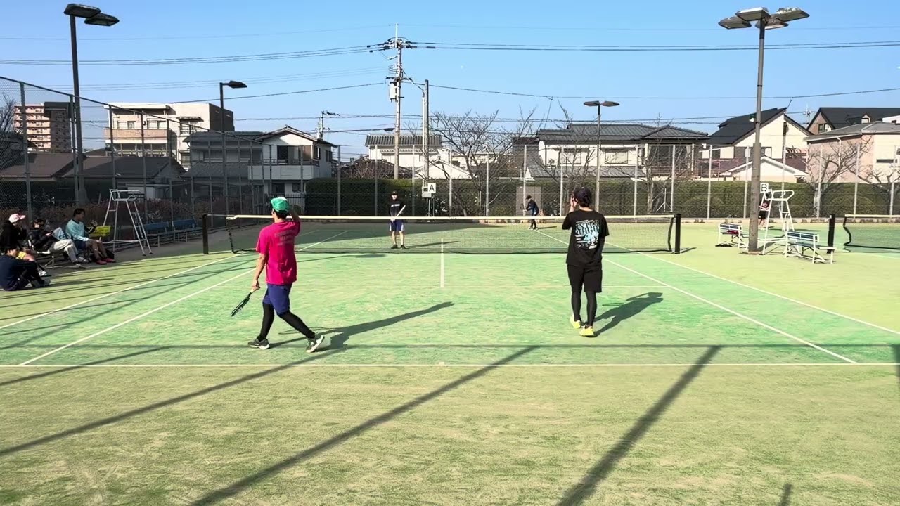 2/21澤田そ・木田vs吉岡・吉岡