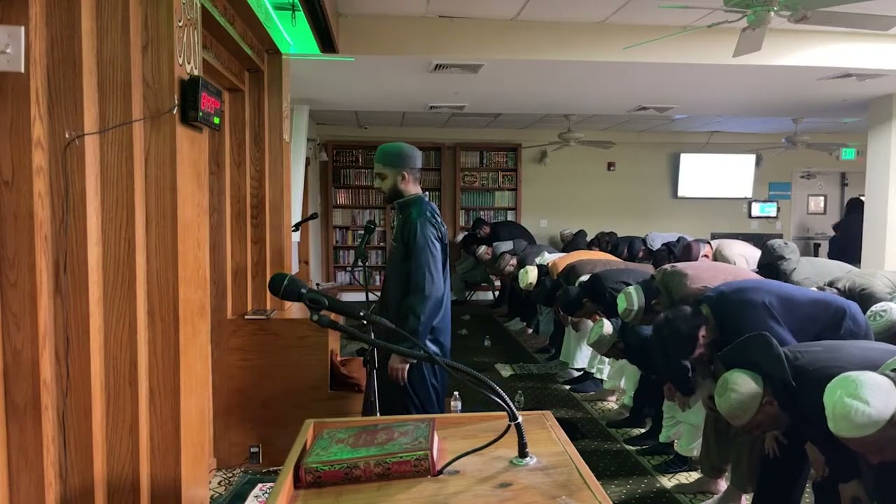 Day 08 Taraweeh | By Hafiz Araiz Spall | at ICOB Masjid | NJ USA