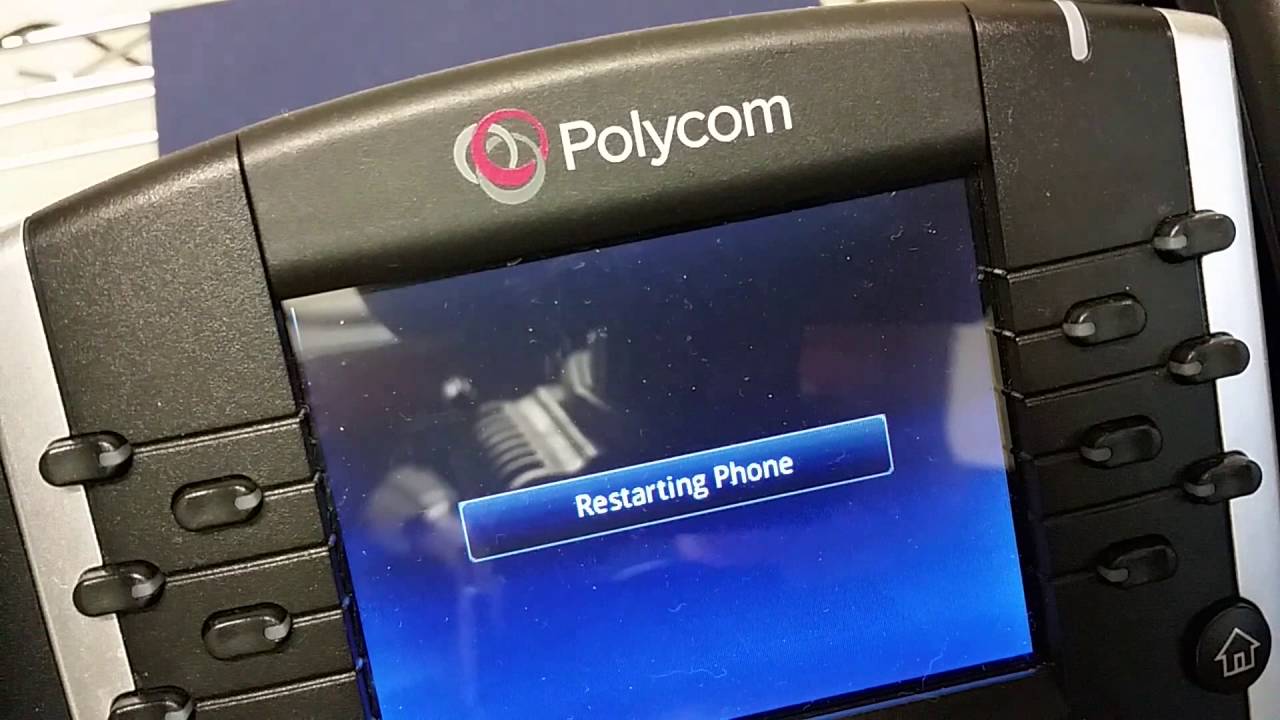 Время и дата Polycom не синхронизированы
