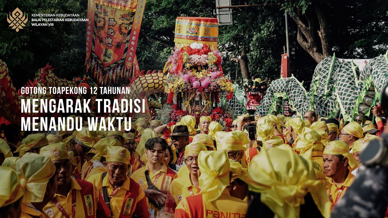 Gotong Toapekong Boen Tek Bio 12 Tahunan - Mengarak Tradisi Menandu Waktu
