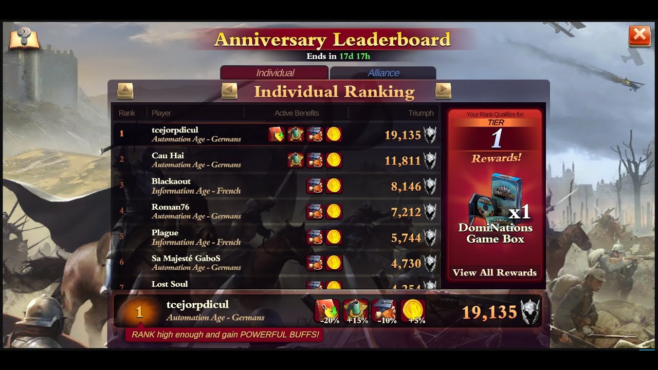 DomiNations! Triumph Grind PC Gameplay