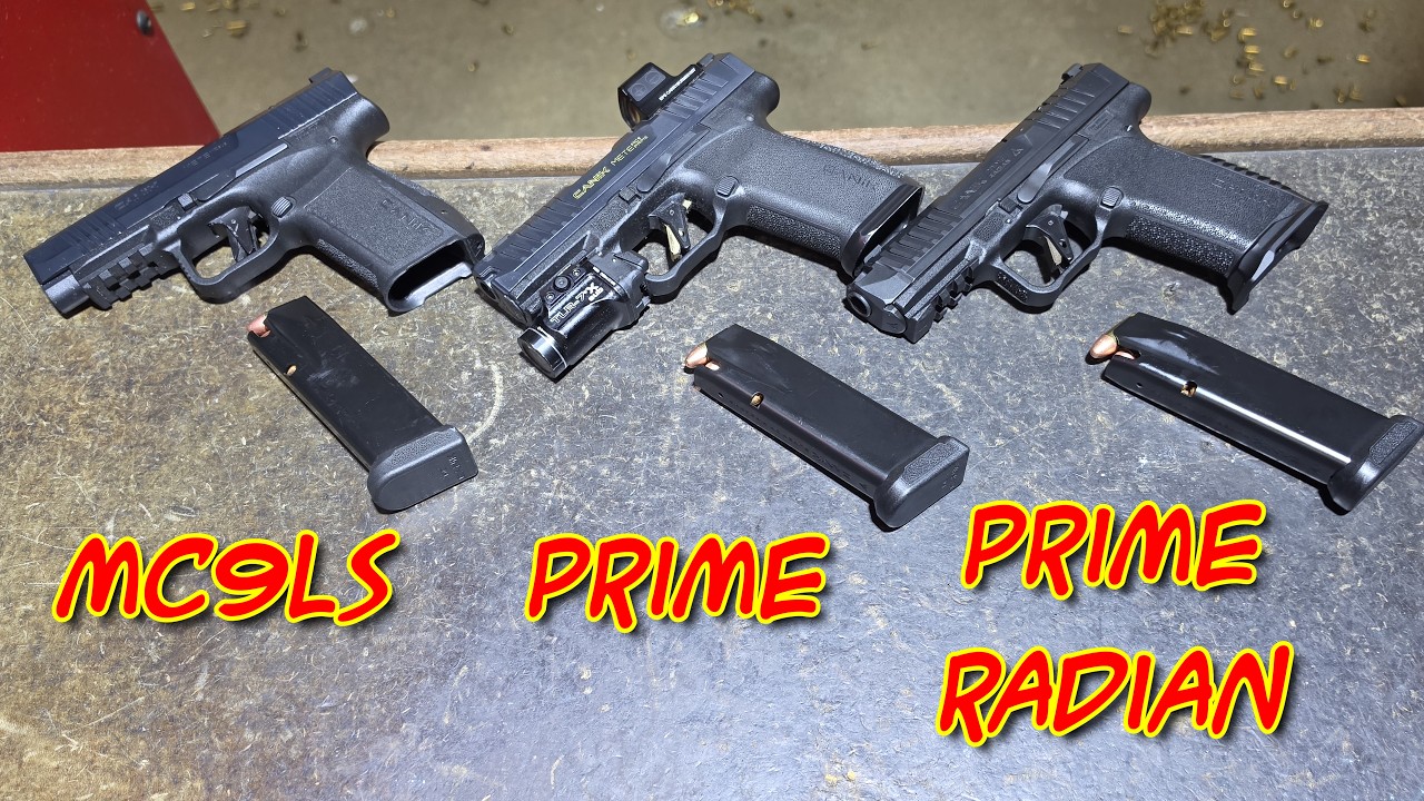 Canik Prime Radiant против Canik Prime против Canik MC9LS &mdash; OTG Armory