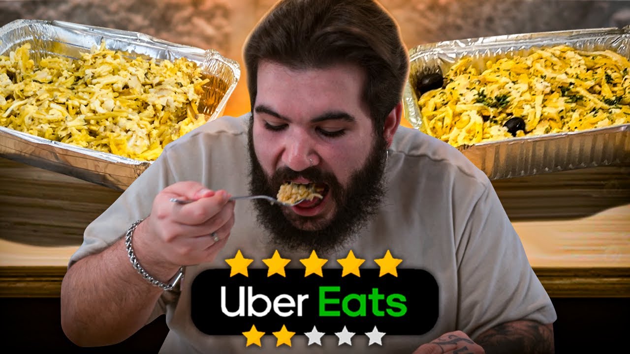 BACALHAU À BRÁS COM PIOR E MELHOR AVALIAÇÃO DO UBER EATS! - T2 EP.3