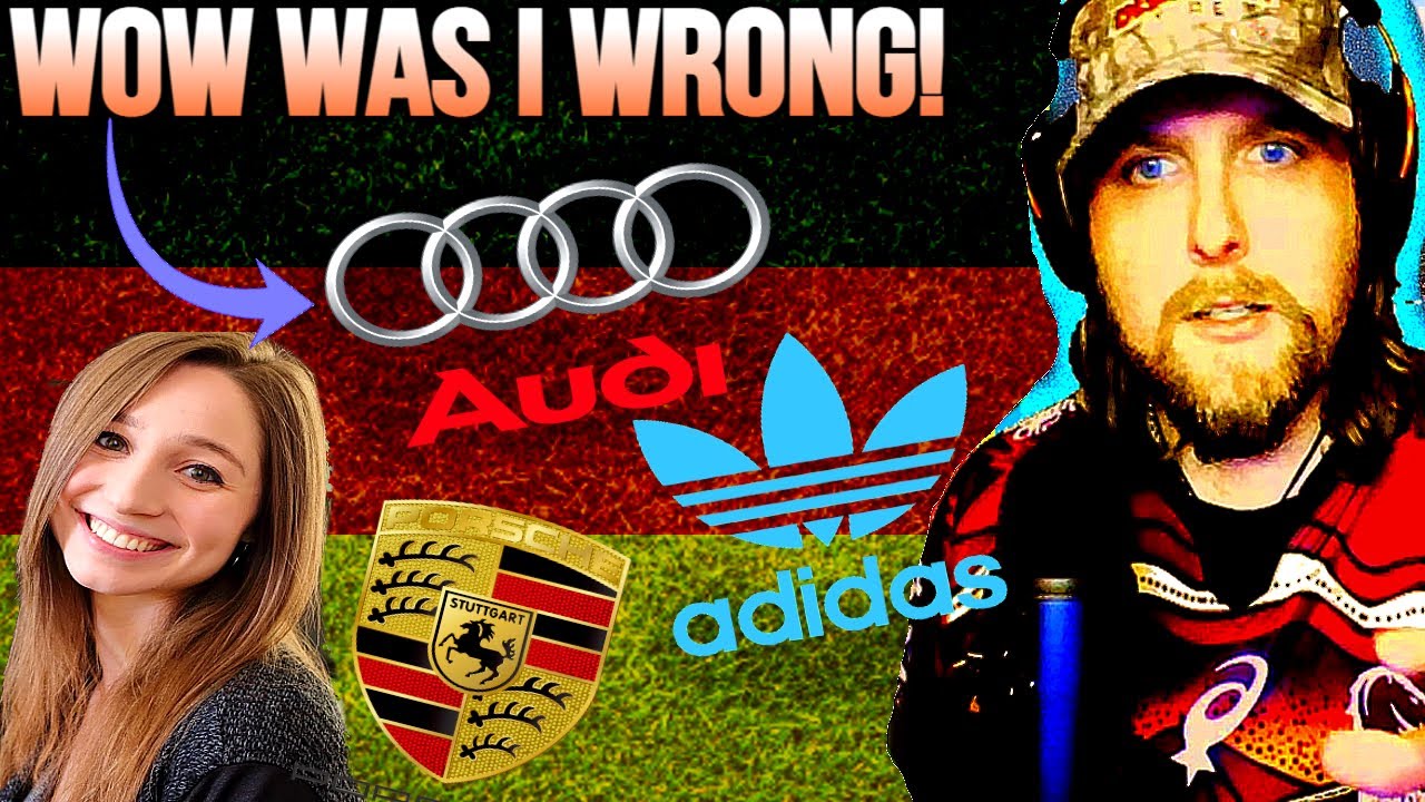 American Reacts to 15 German brands YOU pronounce WRONG!
