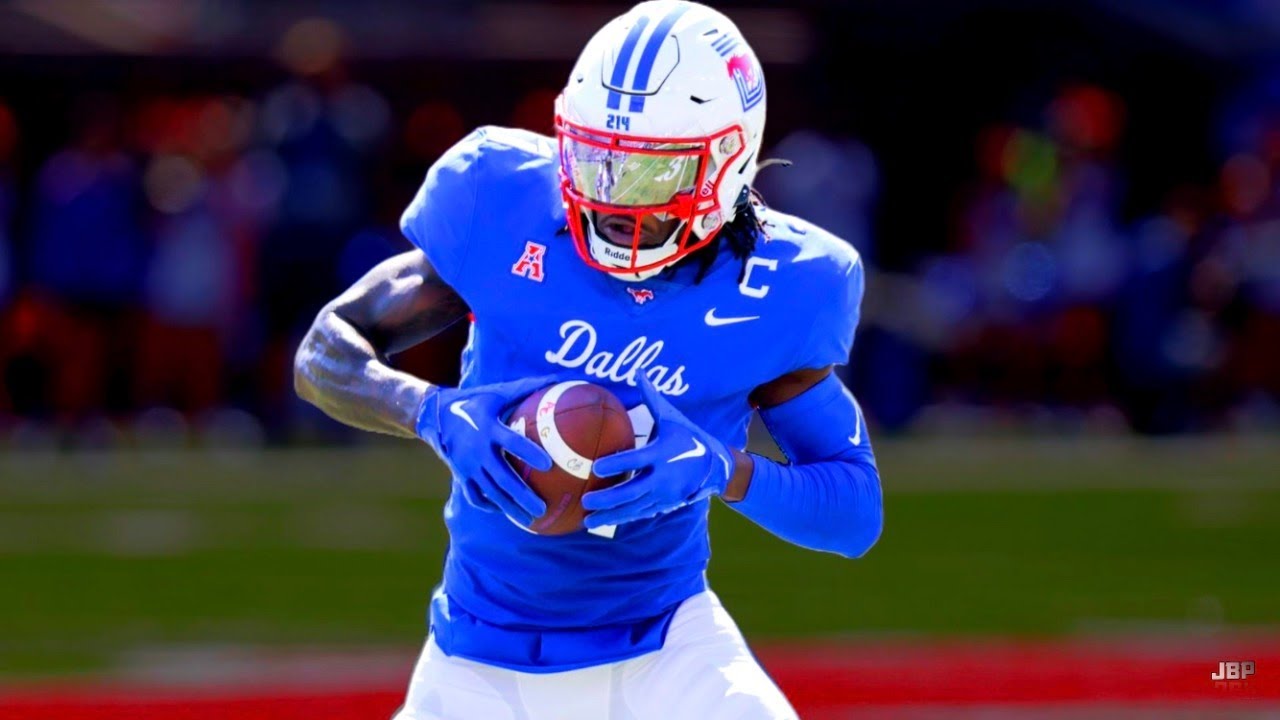 SMU WR Rashee Rice 2022 Highlights 🟥⬜️🟦 ᴴᴰ