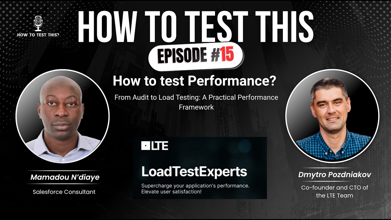 How to test Performance - Dmytro Pozdniakov