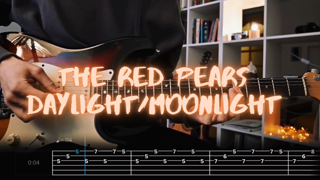 Daylight/Moonlight The Red Pears Сover / Guitar Tab / Lesson / Tutorial