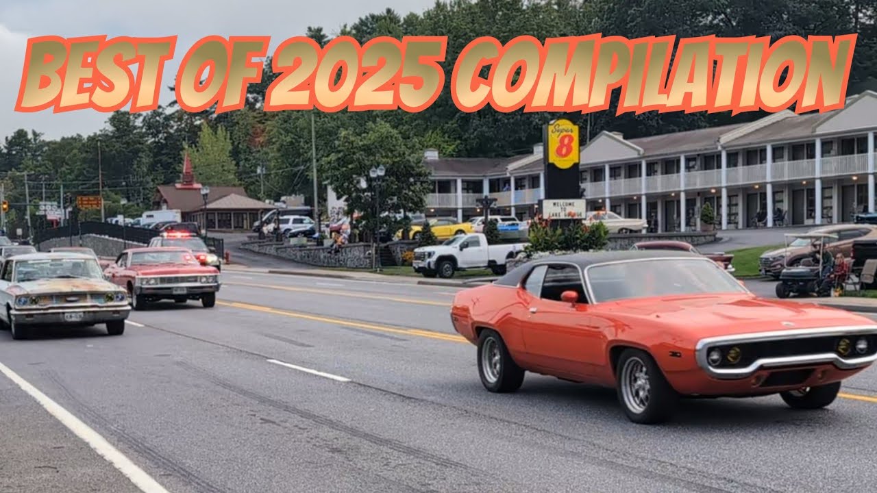 Car Show Exits, Revs, Action!!! BEST OF 2025 CAR SHOW SUPER COMPILATION 