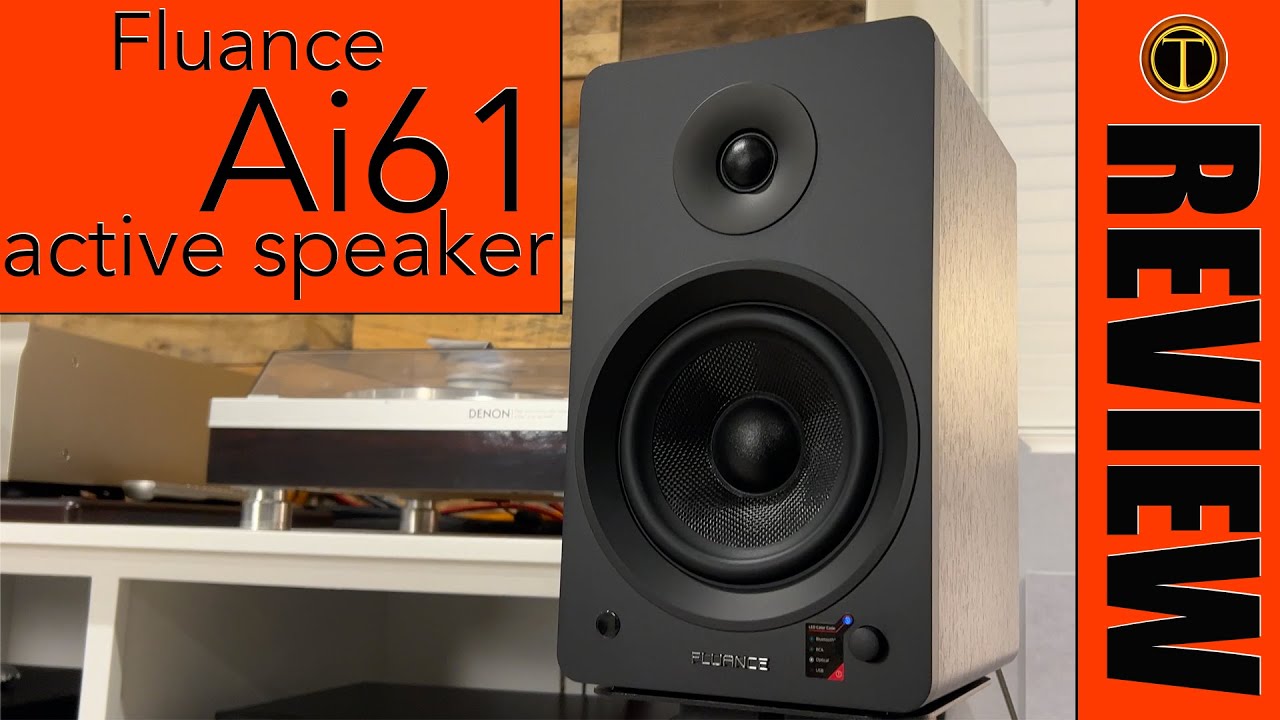 Fluance Ai61 Powered Speaker, Affordable HiFi Sound