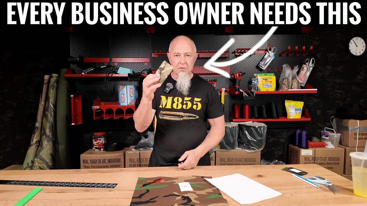EVERY BUSINESS OWNER NEEDS THIS... // FULL BUILD BUSINESS CARD HOLDER