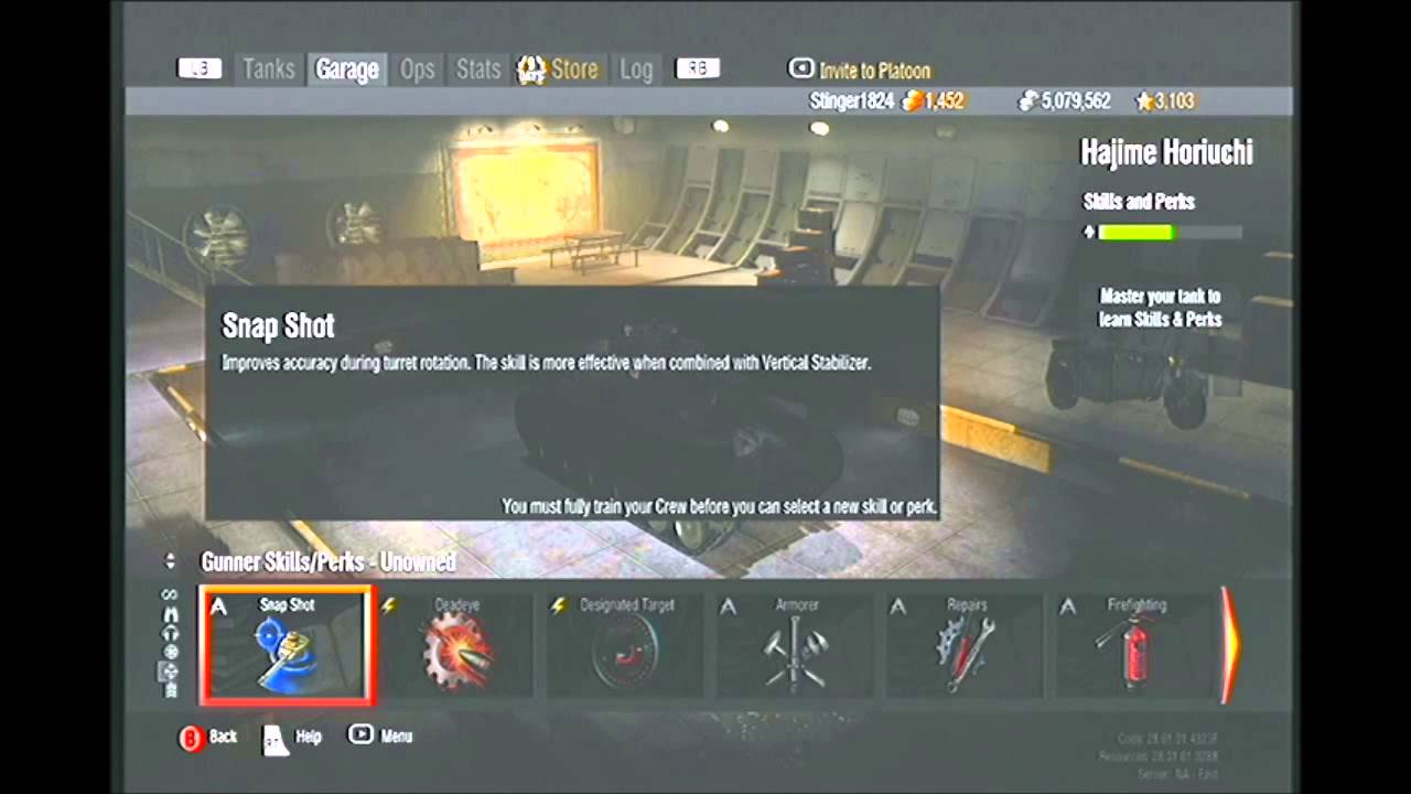 World of Tanks perks & skills guide