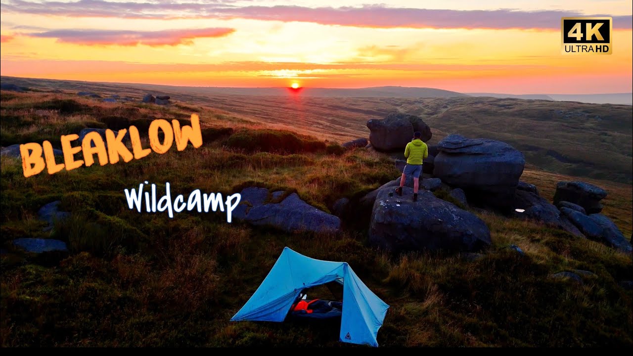 Peak District Solo Wildcamp on Bleaklow: Seeking ‘The Dragon Stone’ #DurstonXMid1Pro #DJIMini4Pro