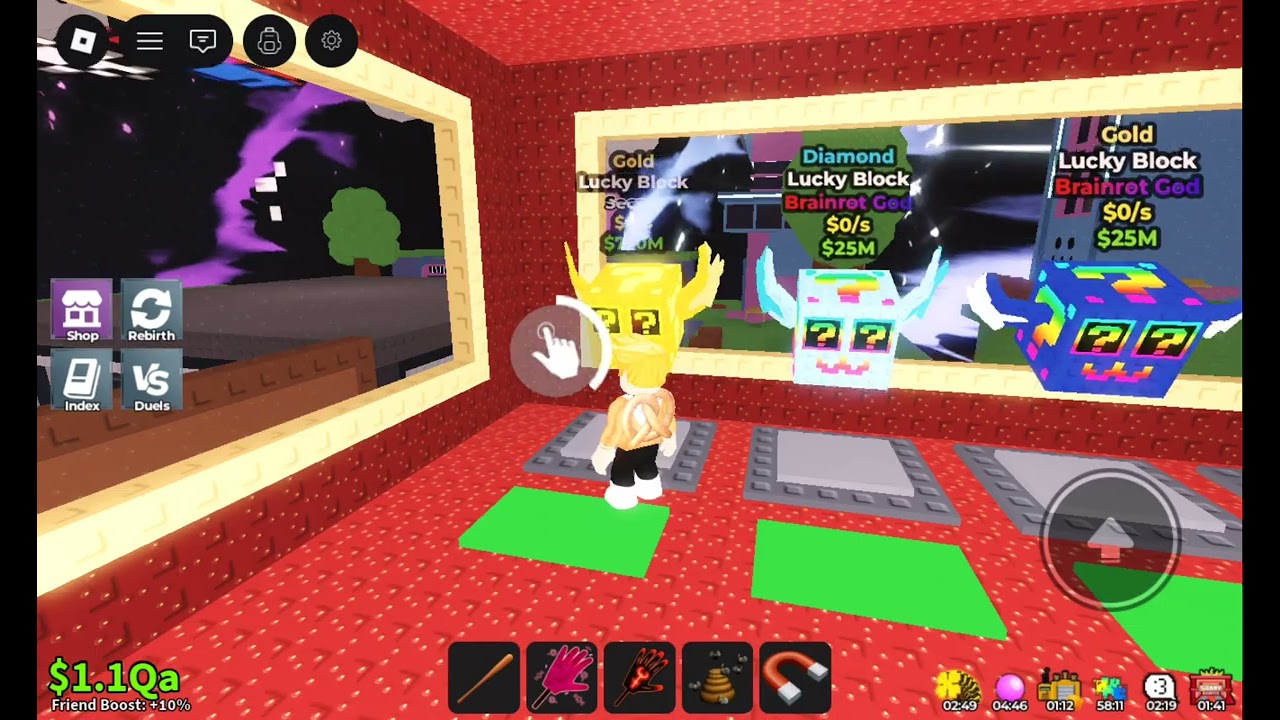 روبلوكس الديفاين الفيوز الجديد ! Steal a brainrot 