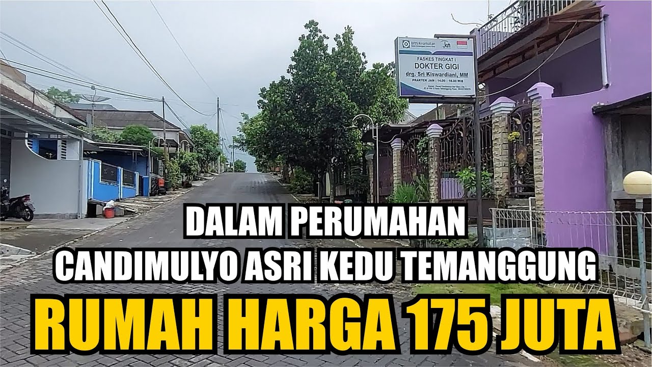 DIJUAL CEPAT DALAM PERUMAHAN CANDIMULYA ASRI KEDU TEMANGGUNG LOKASI STRATEGIS HARGA TERJANGKAU