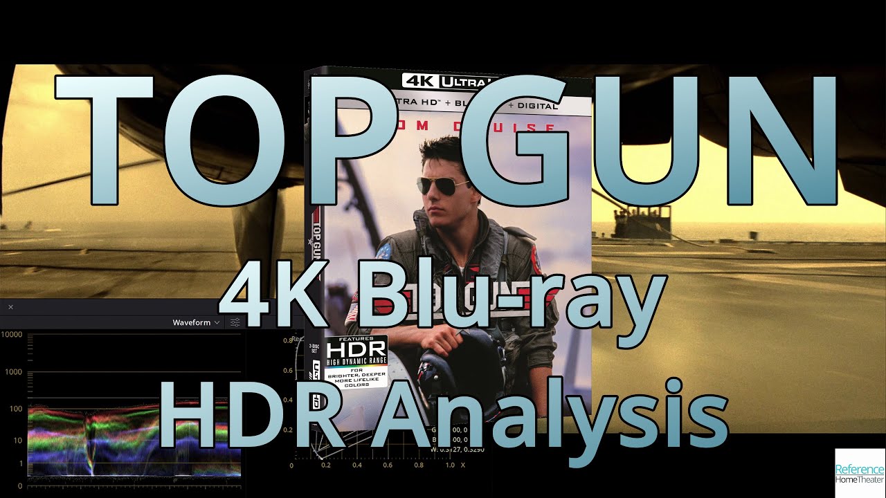 Top Gun 4K Blu-ray HDR and Wide Color Gamut Analysis