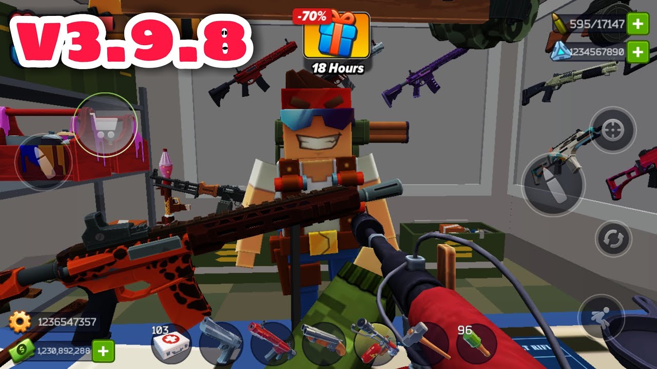 Pixel Combat All New Guns Unlocked V.3.9.8