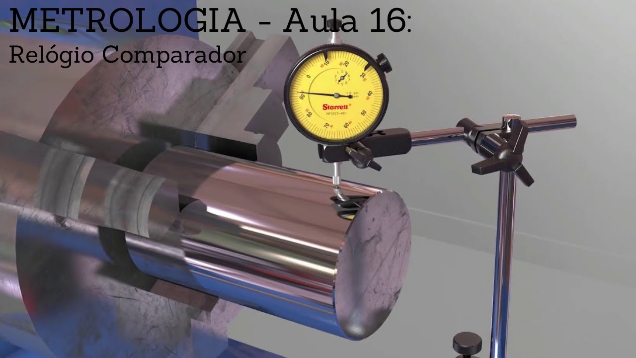 METROLOGIA - Aula 16: Relógio Comparador