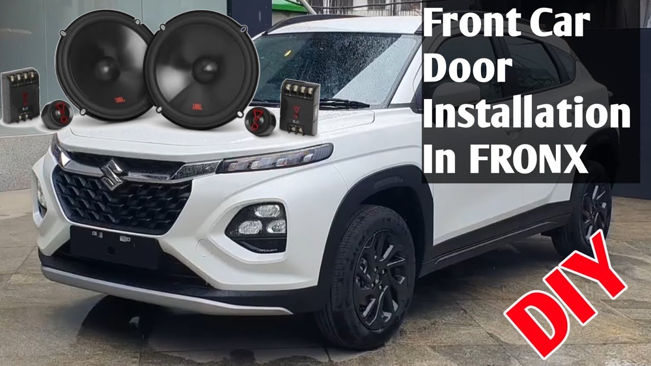 Fronx || Front door speaker installation #fronx #Aster #jimny