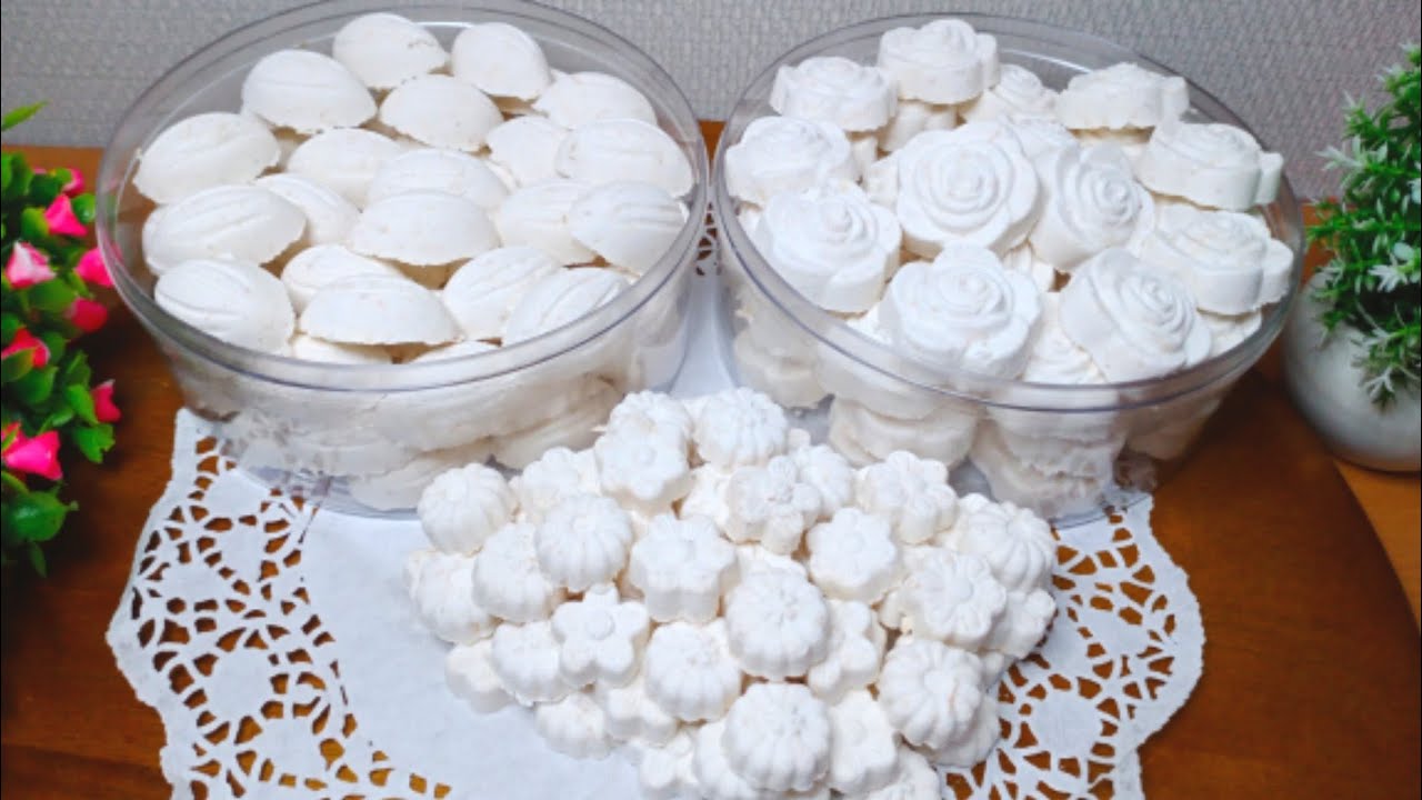 RESEP KUE SAGON KELAPA! HANYA 3 BAHAN DI JAMIN RENYAH DAN TAHAN LAMA.
