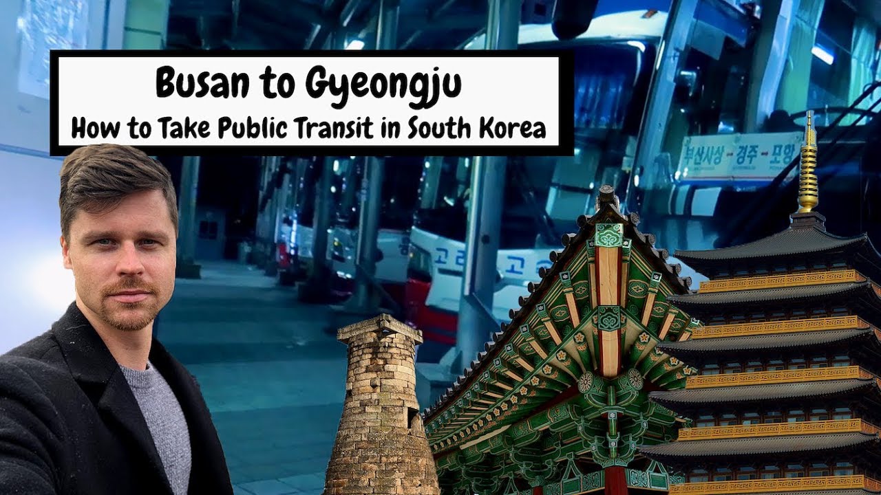 How to Travel by Bus in South Korea | Busan to Gyeongju