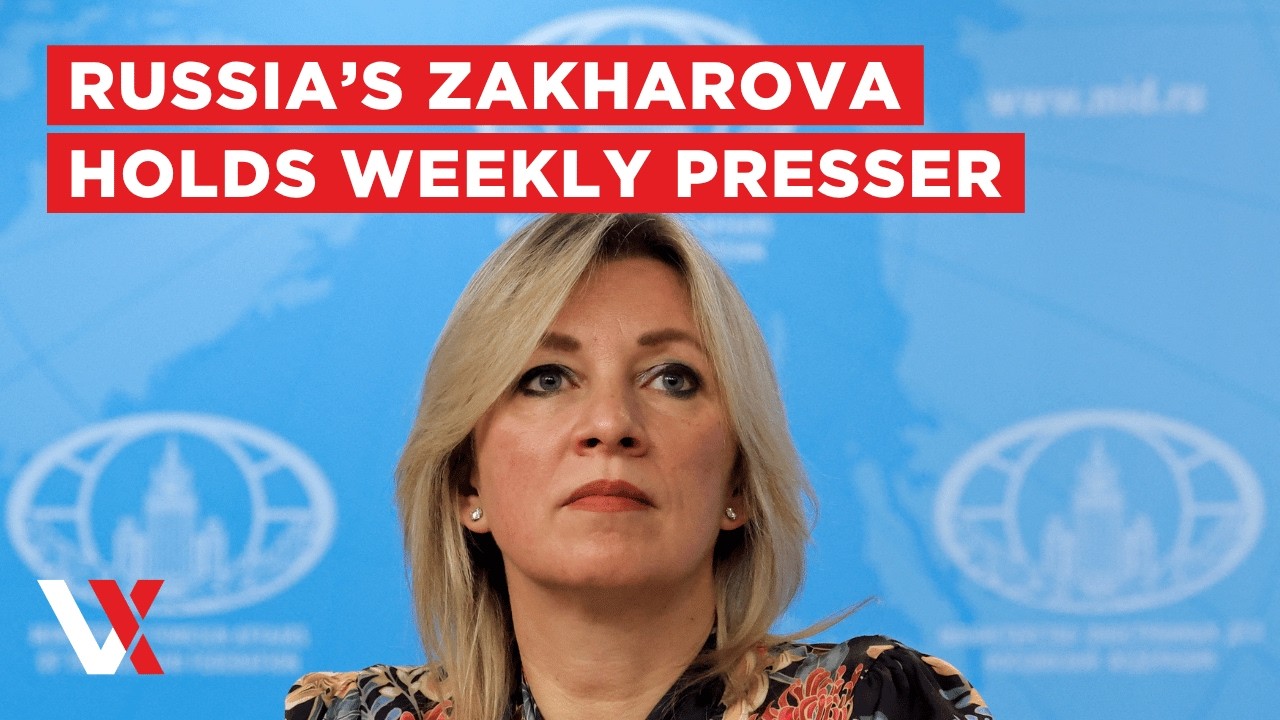 LIVE | Russian Foreign Ministry Spox Gives Weekly Briefing On Global Affairs & Diplomacy | VERTEX