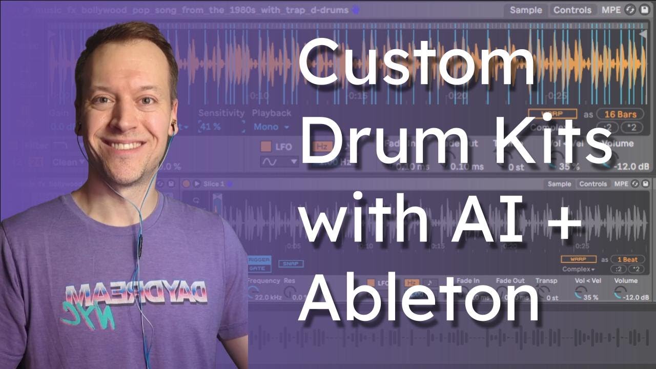 Making Drum Kits with AI and Ableton