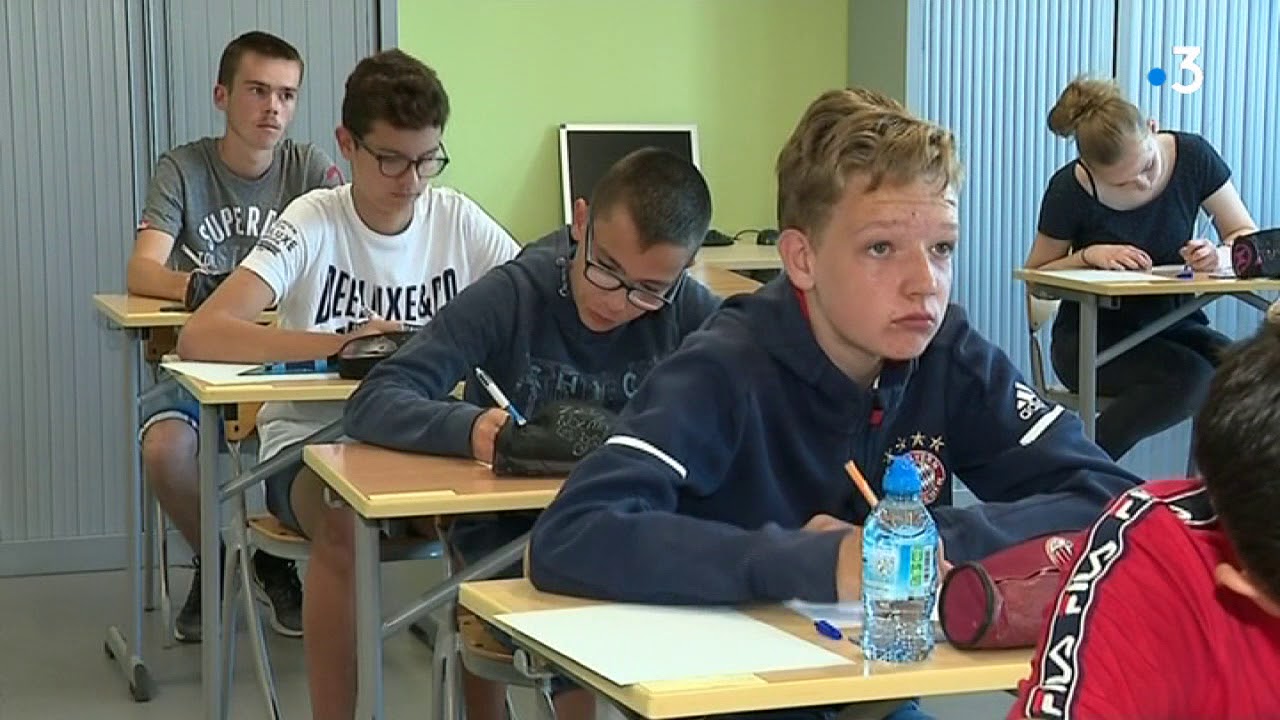 Steenvoorde : top d&eacute;part du brevet des coll&egrave;ges