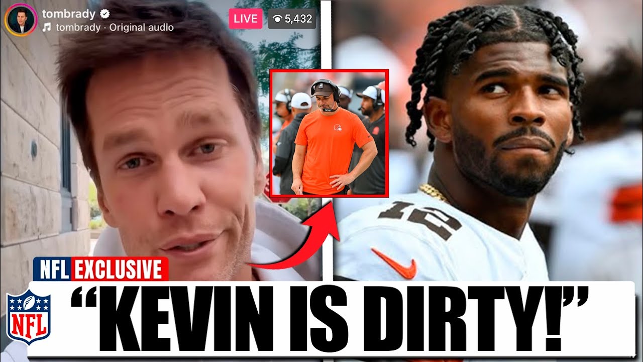 BRADY STRIKES AGAIN! Tom Brady EXPOSES Kevin Stefanski’s PLAN To Bench Shedeur Sanders All Season!