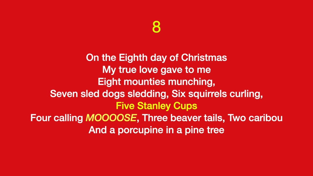 Porcupine Christmas Song:  Learning Edition